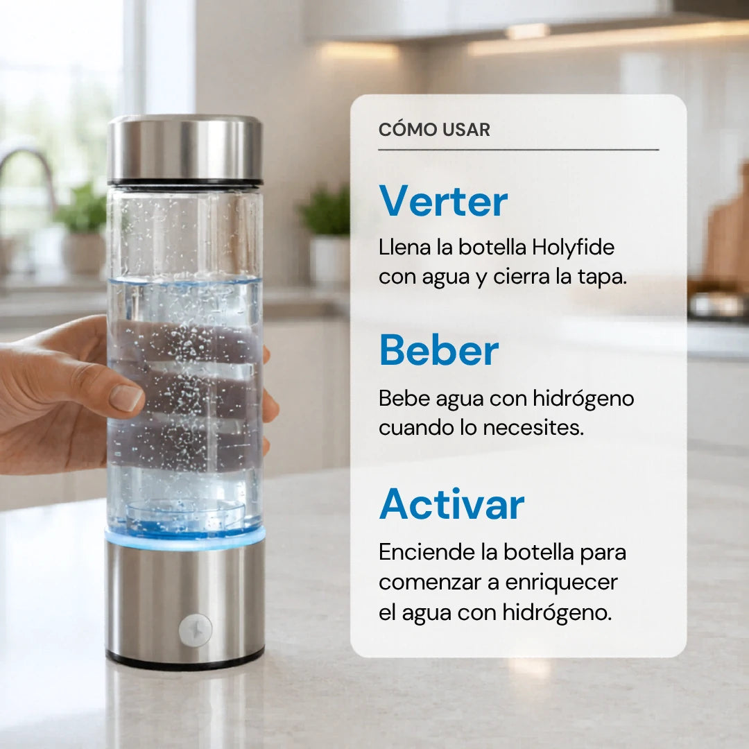 Botella de Agua Hidrogenada