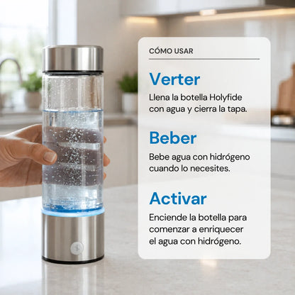 Botella de Agua Hidrogenada